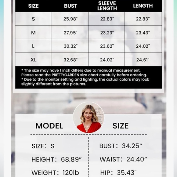 Women's Rib Knit Sweater Casual Long Puff Sleeve (Dark Green,Medium) - Picture 7 of 7